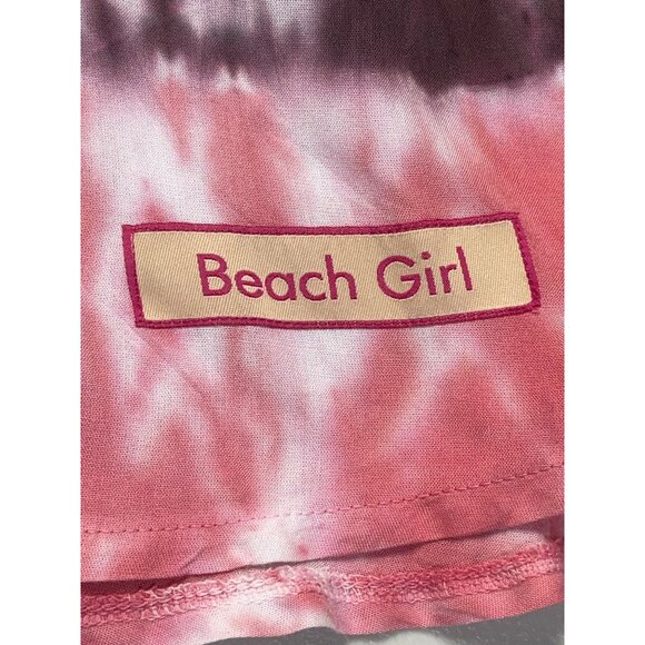 Sunshine Raised XL Tie-Dye Sleeveless Pink & Purple Beach dress - Picture 9 of 10